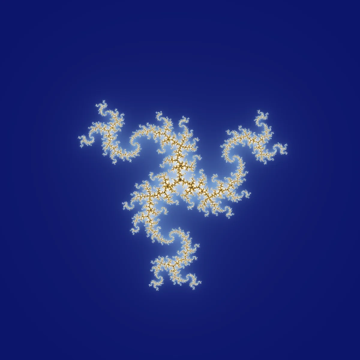Cubic Julia fractal artwork