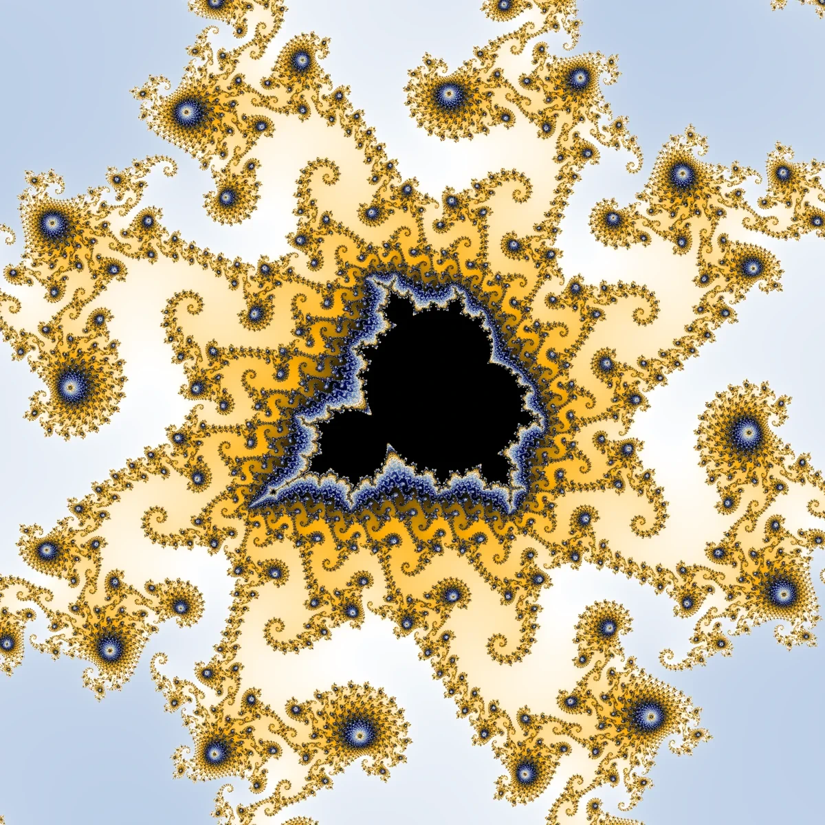 Mandelbrot fractal artwork